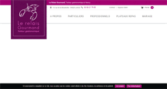 Desktop Screenshot of lerelaisgourmand.fr